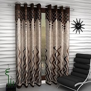 Home Sizzler Polyester Curtain