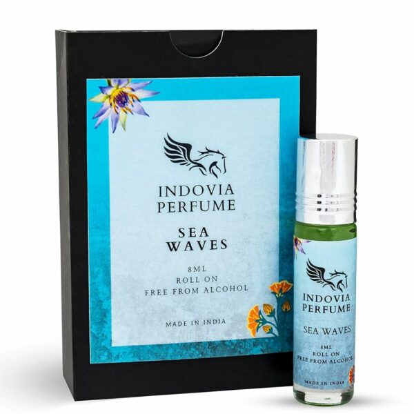 INDOVIA SEA WAVES Perfume || Heavy Projection || Long Lasting & Unique || Every Day Use Perfume || Mini Pocket Size