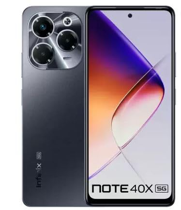 Infinix Note 40X 5G, Starlit Black (12GB, 256GB)