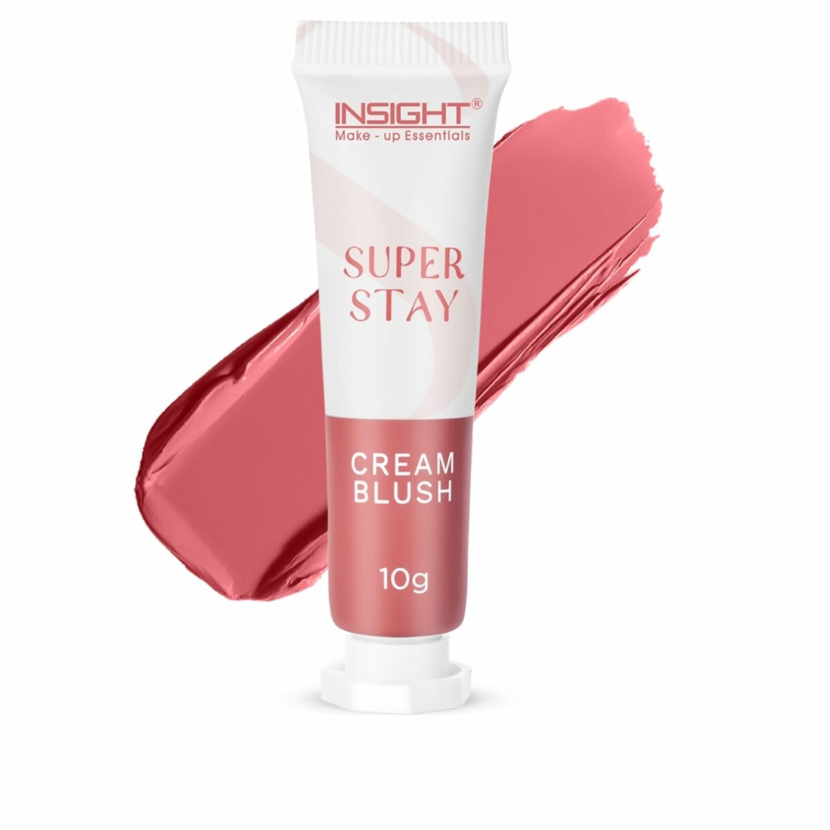 Insight Cosmetics Super Stay Cream Blush| Dewy & Radiant Finish | Lightweight Blush | Ultra-Pigmented Formula | Buildable Liquid Blush, B09-Rose Jelly