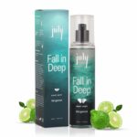 July Fall In Deep Body Mist Spray - Fresh, Zesty & Citrusy-Bergamot | 150 ML | Fine Fragrance Body Spray | Long Lasting Perfume | Spring Dew Technology | Natural Ingredients | IFRA Certified