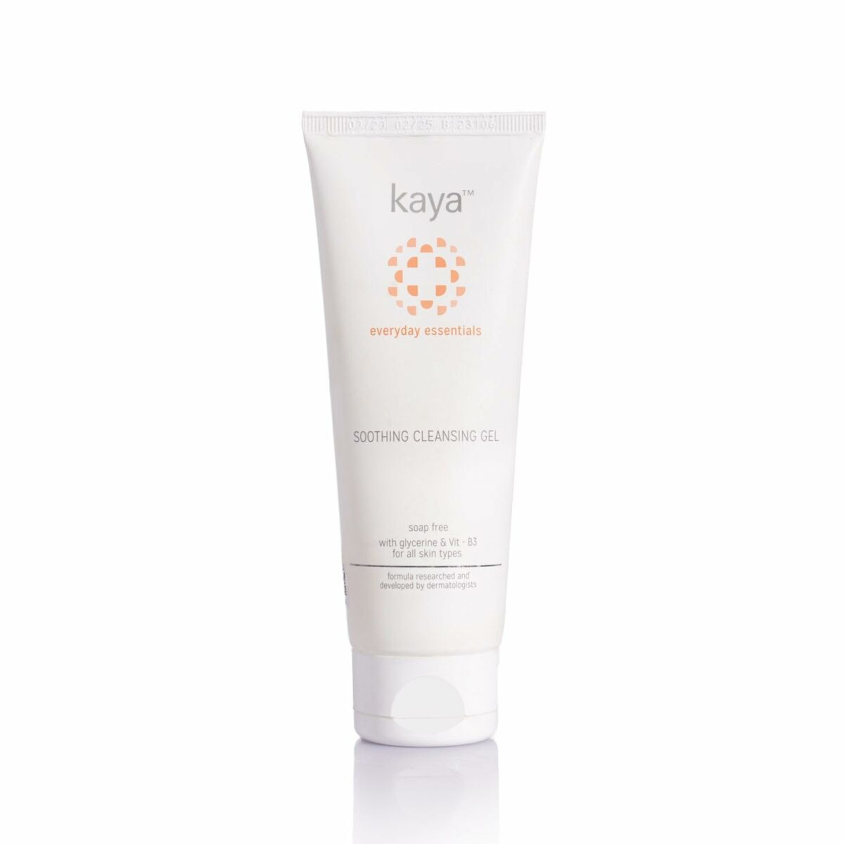 Kaya Clinic Soothing Cleansing Gel Soap Free & Gentle Face Wash with Niacinamide for Daily Use for All Skin Types, 100ml