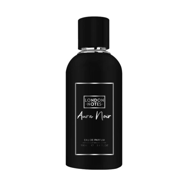 LONDON NOTES BY NEW U Unisex Aura Noir Eau De Parfum For Unisex, Long Lasting Liquid EDP Fragrance With Citrusy, Floral, Woody & Spicy Scents, 100ml