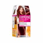 L'Oreal Paris Semi-Permanent Hair Colour, Ammonia-Free Formula & Honey-Infused Conditioner, Glossy Finish, Casting Crème Gloss, Mahogany 550, 87.5g+72ml