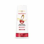 L'Oreal Paris Total Repair 5 Restoring Conditioner With 9% Repair Concentrate Keratin XS For Damaged Hair, 386 ml, For Stiff, Dehydrated Hair, Split Ends, Brittle Hair