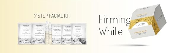 Lume Firming White Facial Kit by paragon beauty garden