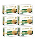 Luvmark Luxury Beauty Soap - Arabian Oudh | Enriched with Oudh | For Exfoliating and Moisturising skin | 100% Veg and Paraben Free Soap (Pack of -6)