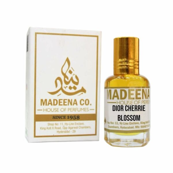 MADEENA CO. DYOR CHERRIE BLOSSOM Real & Natural Attar; Best Fragrance For Men and Women; Long Lasting Attar. (6ML)