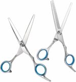 MAYCREATE® Hair cutting scissor Professional Stainless Steel Hair Cutting Thinning Scissors, Hairdressing Styling Set For Barber or Beauty Saloon