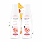 Meglow Pro-Care Moisturizer Body Lotion for Women/Men (150ml - Pack of 2)–Enriched with Peach|Body Lotion For Dry Skin|Deeply Hydrates with 48hrs Moisture Lock Technology