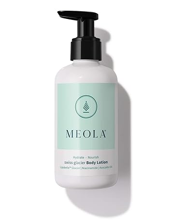 Meolas swiss glacier body lotion