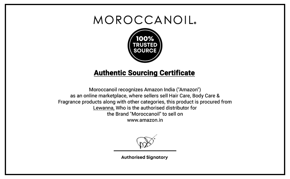 moroccanoil authorised distributor