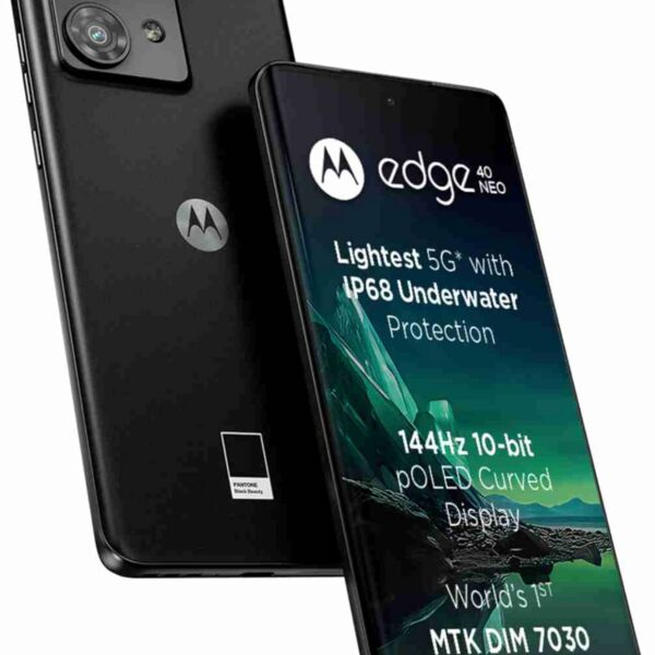 Motorola Edge 40 Neo (Black Beauty, 128 GB) (8 GB RAM)