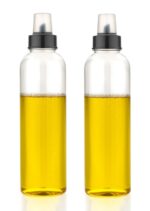 NARIYA Plastic Oil Dispenser Bottle for Kitchen Leakproof Cooking Oil Container Kitchen Tools (1000 Ml, Pack of 2)