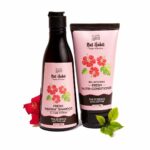 Nat Habit Five Oil Hibiscus Shampoo and Conditioner Combo for Women & Men Hair Fall Control, 72 Hr Frizz Control