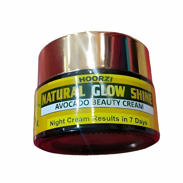 Natural glow shine avacado beauty cream