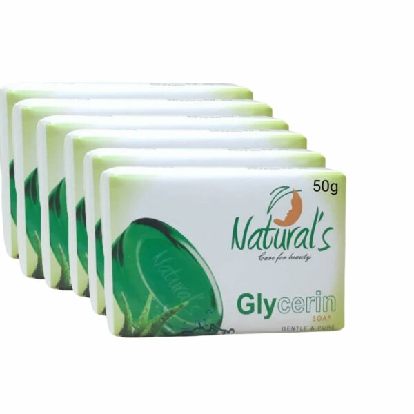 Natural's care for beauty Aloevera Soap 50gm pack 6