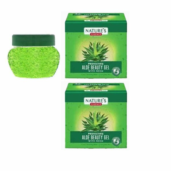 Nature's Essence Aloe Vera Moisturising Beauty Gel, 150 g (Pack of 2)