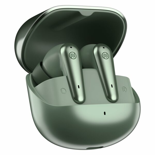 Noise Buds X Prime in-Ear Truly Wireless Earbuds with 120H of Playtime, Quad Mic with ENC, Instacharge(10 min=200 min),Premium Dual Tone Finish, 11mm Driver, BT v5.3(Sheen Green)