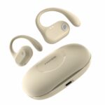 Noise Pure Pods Wireless Open Ear Earbuds with AirWave™ Technology,Up-to 80H Playtime,Quad Mic with ENC,16mm Neodymium Dynamic Driver,Detachable Pure Band,BTv5.3 (Zen Beige)