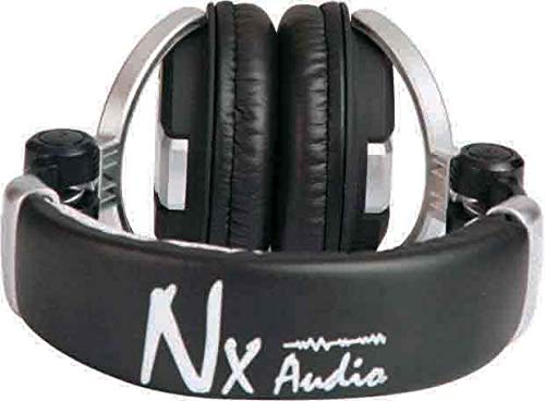 Nx Audio Hd1000Mk2 Dj Gear Wired Over Ear Headphones With Microphone Black