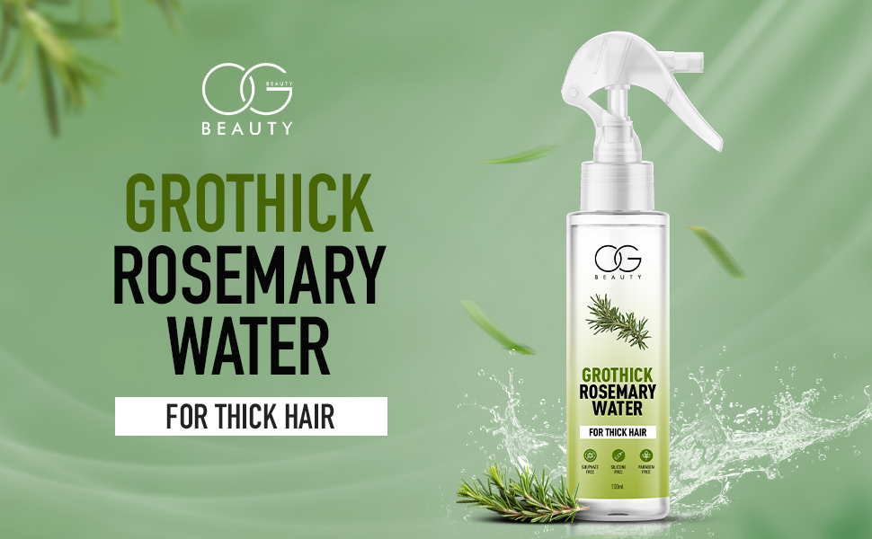 OG BEAUTY GroThick Rosemary Water - 100ml