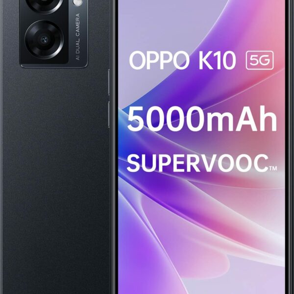 Oppo K10 5G (Midnight Black, 8GB RAM 128GB STORAGE)