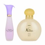 Ossa Vision Flowers EDP Perfume For Women With Floral Notes 110ml And Gold Naina EDP Unisex Perfume With Ambery Notes 100ml | Long Lasting Fragrances (Pack of 2) - Best Gift for Diwali