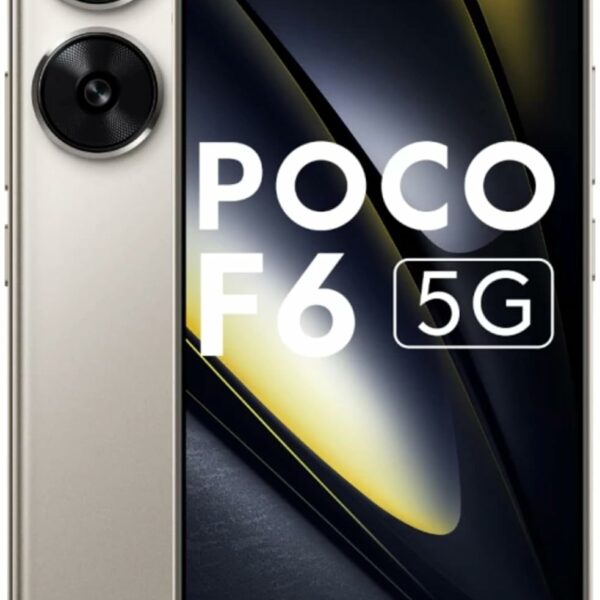 POCO F6 5G Titanium 12GB RAM 256GB ROM