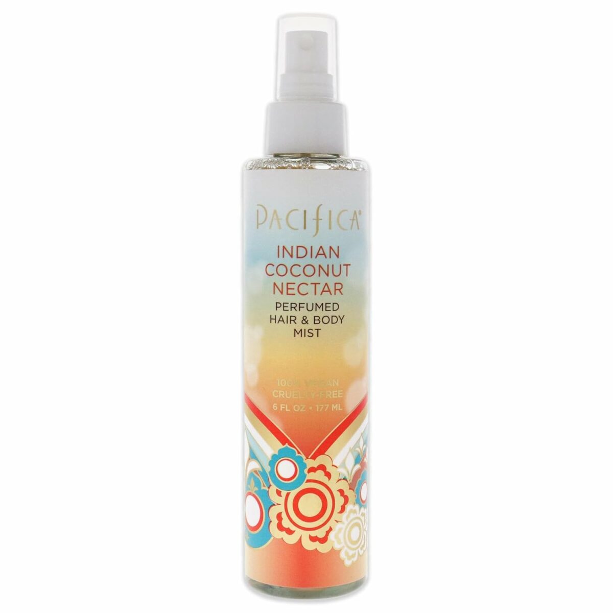 Pacifica Beauty Indian Coconut Nectar Perfumed Hair & Body Mist, Indian Coconut Nectar, 6 Fluid Ounce