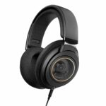 Philips Audio SHP9600 Wired Over Ear Headphones with Mic (Black)