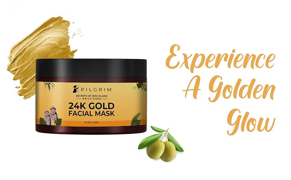 24k Gold facial mask facial mask for glowing skin gold mask