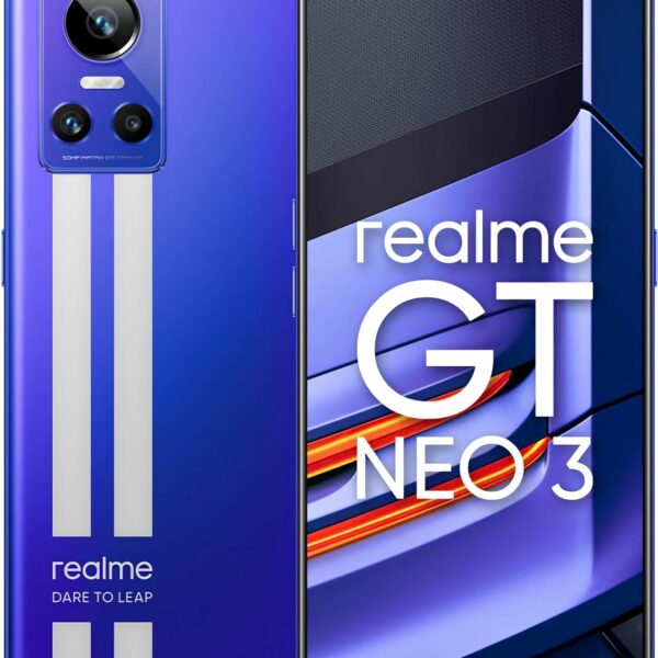 Realme GT Neo 3 (Nitro Blue, 8GB RAM, 128GB Storage)