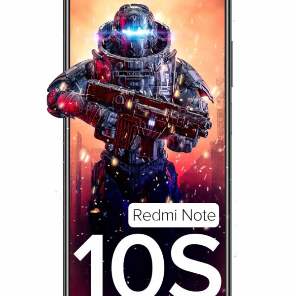 Redmi Note 10S (Shadow Black, 6GB RAM, 64GB Storage) - Super Amoled Display | 64 MP Quad Camera