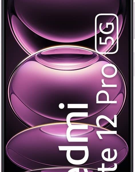 Redmi Note 12 Pro 5G (Stardust Purple, 12GB RAM, 256GB Storage)