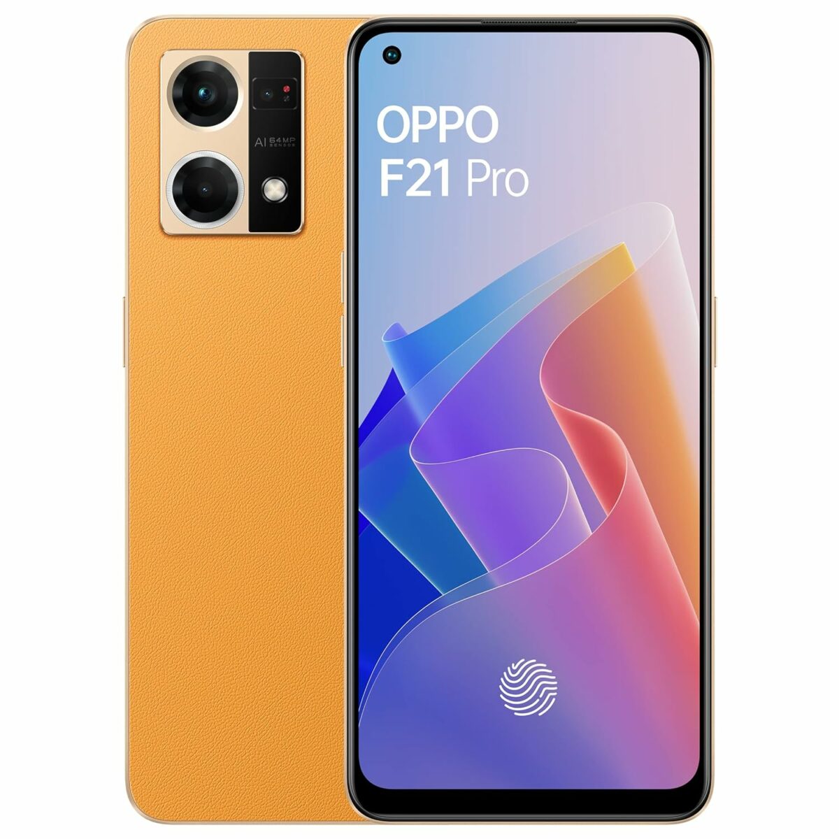 (Refurbished) OPPO F21 Pro (Sunset Orange, 8GB RAM, 128 Storage)