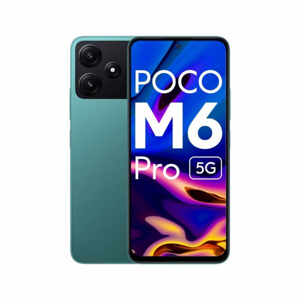 (Refurbished) POCO M6 Pro 5G (Forest Green, 8GB RAM, 256GB Storage) Without Offer