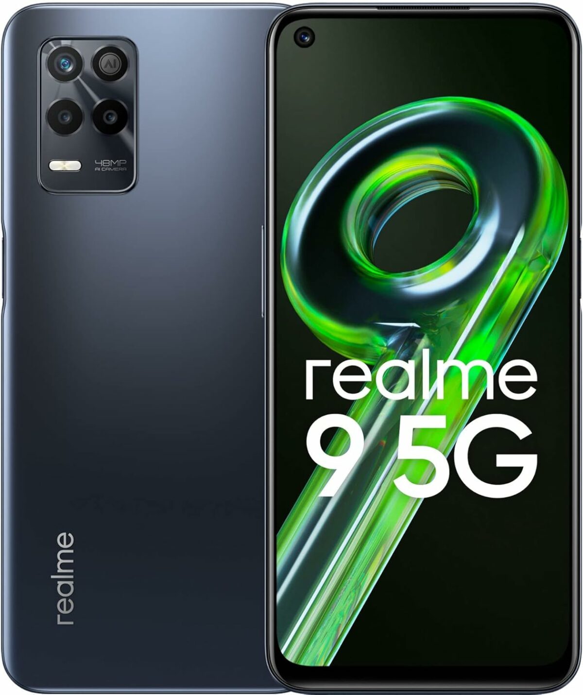 (Refurbished) realme 9 5G (Supersonic Black, 4GB RAM 64GB Storage)