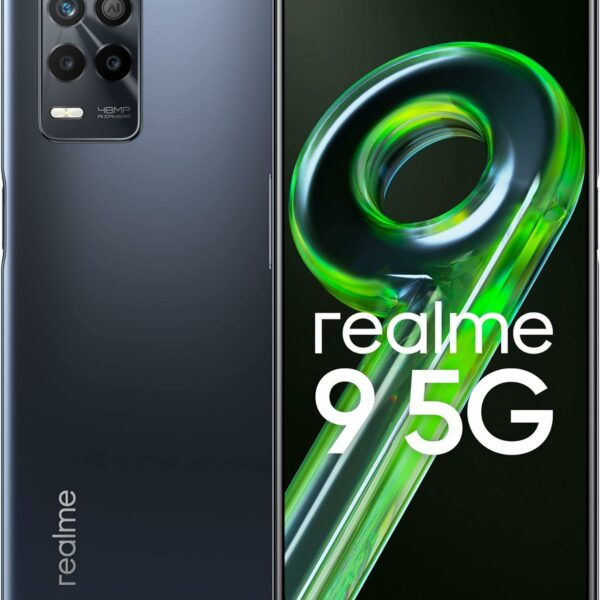 (Refurbished) realme 9 5G (Supersonic Black, 4GB RAM 64GB Storage)