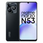 (Refurbished) realme narzo N53 (Feather Black, 4GB+64GB) 33W Segment Fastest Charging | Slimmest Phone in Segment | 90 Hz Smooth Display