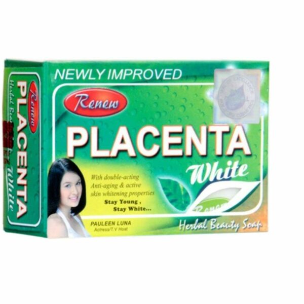 Renew Placenta White Anti aginga & Active Skin Whitining Herbal Beauty Soap 135 gm