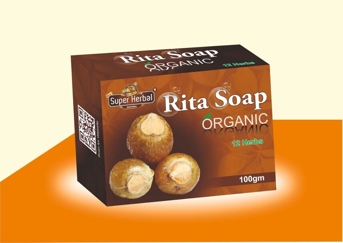 Rita Soap | Organic | 12 Herbs | soap bar 100g (pack of 2)