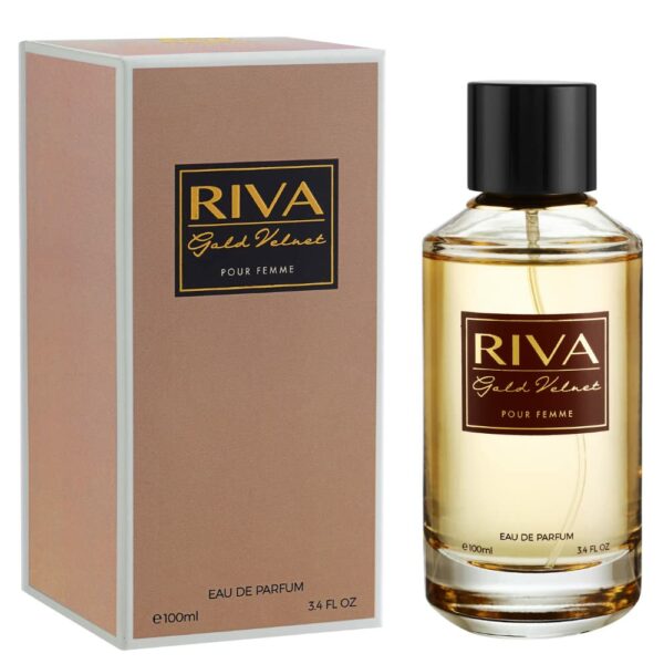 Riva Gold Velvet (100ml) | Eau De Parfum | Perfume for Girls & Women | Long-Lasting Fruity Aroma