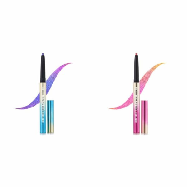 SWISS BEAUTY Holographic Shimmery Pencil Eyeliner, Assorted