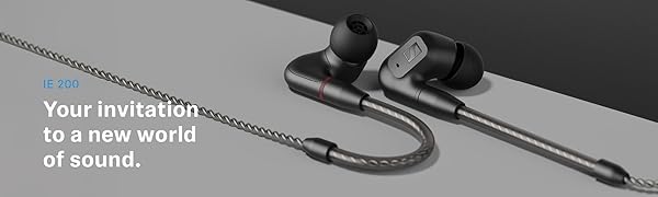 Sennheiser IE 200, IE 200, Sennheiser wired earphone, wired earphones, in ear monitor