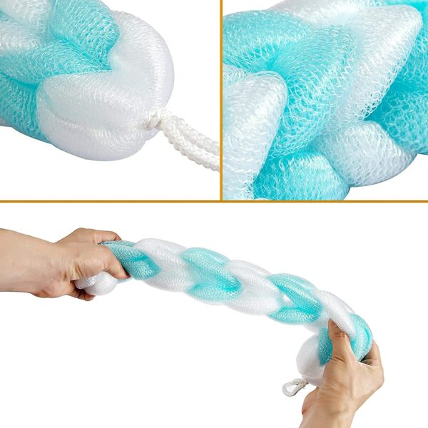 Sunshine Enterprise Soft Bathing Body Cleansing Sponge Loofah Back Scrubber Spa Beauty Bath Accessories for Men and Women (Multicolor)