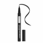 Swiss Beauty Colour Me Bright Matte finish Sketch Eyeliner with soft pen tip applicator | Quick Drying | Waterproof, smudge-proof eyeliner | Shade - Black Beauty, 0.7ml