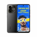 TECNO POP 9 5G (Midnight Shadow, 4GB+128GB)| Segment's 1st 48MP Sony AI Camera| Segment's 1st 5G with NFC | D6300 5G Processor | 4+ Year Lag Free Fluency | 5000 mAh Battery | IR Remote | Dolby Atmos