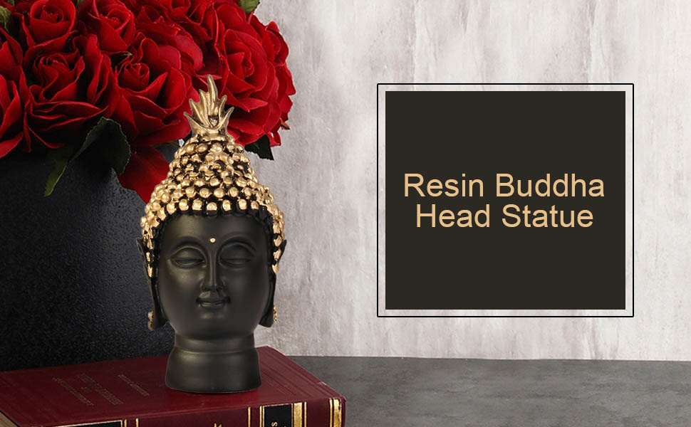 buddha head statue