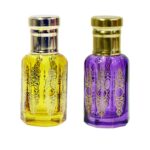 The Rupawat Perfumery House Premium Kesar Chandan And Beauty Attar Combo He&she Collection 24ml Pack